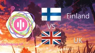 osu! Mania 4K World Cup 2015 Group Stage - Group G - Finland vs United Kingdom