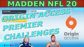 Madden NFL 20 | Madden Ultimate Team MUT Origin Access Premier Challenges (PC Gameplay)