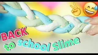 RADIERGUMMI SLIME selber machen 🏫📚 BACK TO SCHOOL Schleim DIY Deutsch | Let's Try [4K]