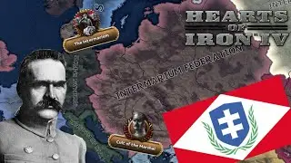 Creating Intermarium under Pilsudski Legacy || Hearts of Iron IV Dreams of Poland-Timelapse