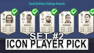 FIFA 19 PRIME ICONS 'SET 2' CHEAPEST SOLUTION! | SQUAD BUILDING CHALLENGE | FIFA 19 ULTIMATE TEAM