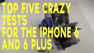 Top 5 crazy tests for Iphone 6 and 6 plus by TechRax