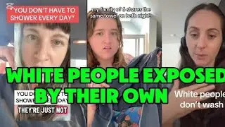 MUST WATCH: Black Americans are shocked by white women confessing they bathe twice a week.