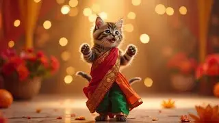 Cute Dancing Cats Compilation 🐱💃 | Sari Cat to Hip Hop Cat | Viral 2026#Tinytuneshort