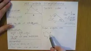 Att använda triangelsatserna