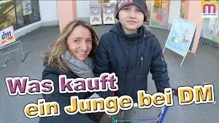 Was kauft ein 7-jähriger Junge bei DM ? | Vlog #54 marieland