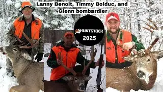 Lanny Benoit, Timmy Bolduc, and Glenn Bombardier Talk Tracking Big Bucks | Huntstock 2025
