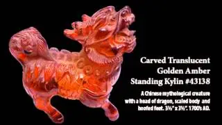 Sadigh Gallery's Asian Amber Statues