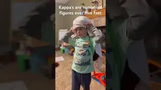 What is a Kappa? Riker is dressed as a Kappa to demonstrate what they might look like.