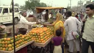 The busy market`s of India