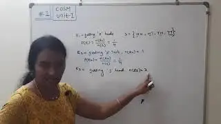 JNTU P S   2 2 B Tech Maths   Probability Randam Variables   Probability Distributions    PSR23 part
