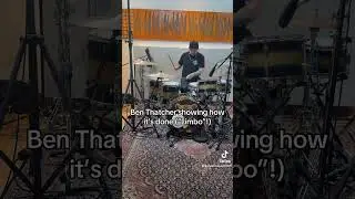 Ben from Royal Blood drumming &ldquo;Limbo&rdquo; from the Typhoons album. 22/10/25. #royalblood @royalblooduk