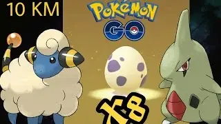 HATCHING 8 10 KM EGGS from GEN 2 !! POKEMON GO