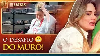 O caos nas PROVAS DO MURO | LISTAS MASTERCHEF