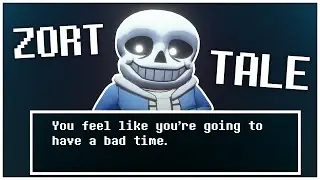 T&Uuml;RK YAPIMI 3D UNDERTALE SANS FİGHT - ZORTTALE