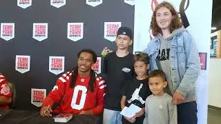 Stampeders Meet & Greet + Stampede Bowl! 🏈 | Calgary Fan Event Recap