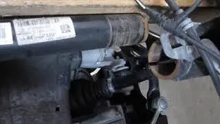 2x4 Method of removing a Volkswagen front strut, part 1