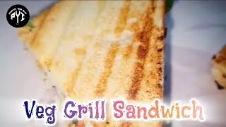 Veg Grill Sandwich | Simple Kid's Snack box | Street Style Vegetable Grill Cheese Sandwich |