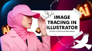 How to Trace Image in illustrator l Vector Color not Changing issue