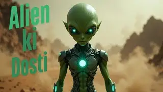 alien ki dosti | panda rescued an alien | panda rescues alien from danger #panada #alien #rescue