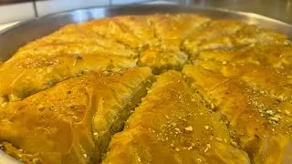@أشهى الاكلات مع ميسون بقلاوة مد بطريقة سهلة ومبسطة وتقديم رائع