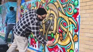 Jade Garden restaurant's murals bring message of support & hope