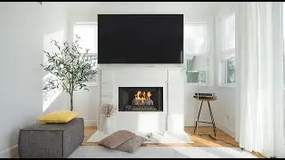 Corona Del Mar House, Fireplace