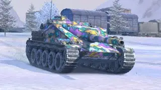 WoT Blitz - AMX CDA 105 4,9K Damage 5 Kills WoT Blitz Replays
