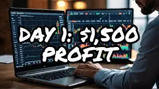 $1,500 Gold Trade on Topstep Evaluation Day 1 | Live Futures Trading Breakdown
