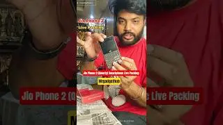Jio Phone 2 (Qwerty) Smartphone Live Packing #jiophone2