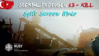 Call of Duty Modern Warfare: Team Deathmatch | Split Screen Gameplay | Map: Rust