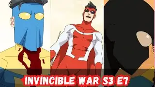 Invincible Season 3, Episode 7 Breakdown in Hindi | Invincible war &ndash; Easter Eggs, Conquest Chaos