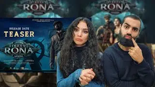 🇮🇳  REACTING TO VIKRANT RONA!! 💥(Glimpse and Release Date Teaser)💥 REACTION!!