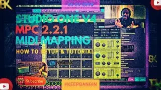 STUDIO ONE 4 HOW TO MIDI MAP MPC LIVE FOR IMPACT XT