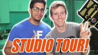 Super Anthony Robot fight showdown! (Behind the Scenes + EPIC Studio Tour!)