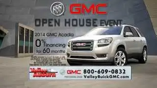 Valley Buick GMC Open House Savings