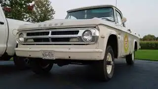 1970 Dodge Sweptline W100 truck walk around