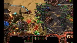Roach - Hydra Build - ZvZ Starcraft 2 Gameplay