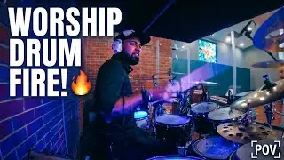 Worship Drum Cover | Church Drummer POV | Gospel Worship Drums 🥁