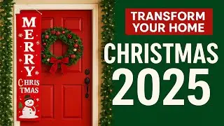 Преобразите свой дом к Рождеству 2025 года 🎅✨ | Бюджетный праздничный декор на Amazon, который ва...