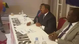 Rencontre Jean PING et Diaspora Gabonaise d'Eurasie - h&ocirc;tel California - Champs-&Eacute;lys&eacute;es Paris