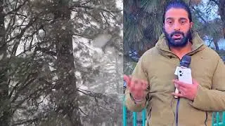 #Watch Heavy to Very heavy Snowfall Warning #jammu kashmir