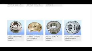 GAS TURBOMACHINERY BEARINGS