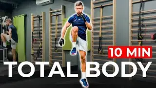 10 Min Full Body HIIT | Energy-Boosting Workout for Strength & Fat Burn