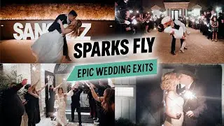 Epic Wedding Send-Offs (2024&ndash;2025) | Sparkler Exits, Cold Sparks & Final Kisses