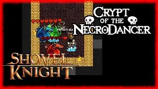 I'm bad with the SHOVEL | Crypt of the Necrodancer | Shovel Knight DLC | Part 2