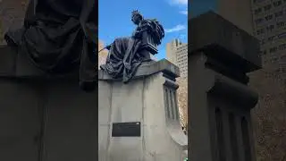 The Grand Statue of Queen Victoria in front of QVB Sydney Australia #queenvictoria #buildings