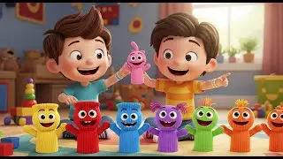 Siete Peque&ntilde;os T&iacute;teres de Juguete Chat Ch | Canciones Infantiles y Teatro para Ni&ntilde;os