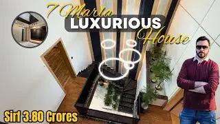 7 Marla Luxury Designer House | Rooftop Garden, Gazebo & Barbecue Area | Mezzanine Floor Tour | Onyx