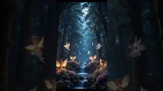 A Thousand Beautiful Fairies Dancing in an Enchanted Forest #shortsviral